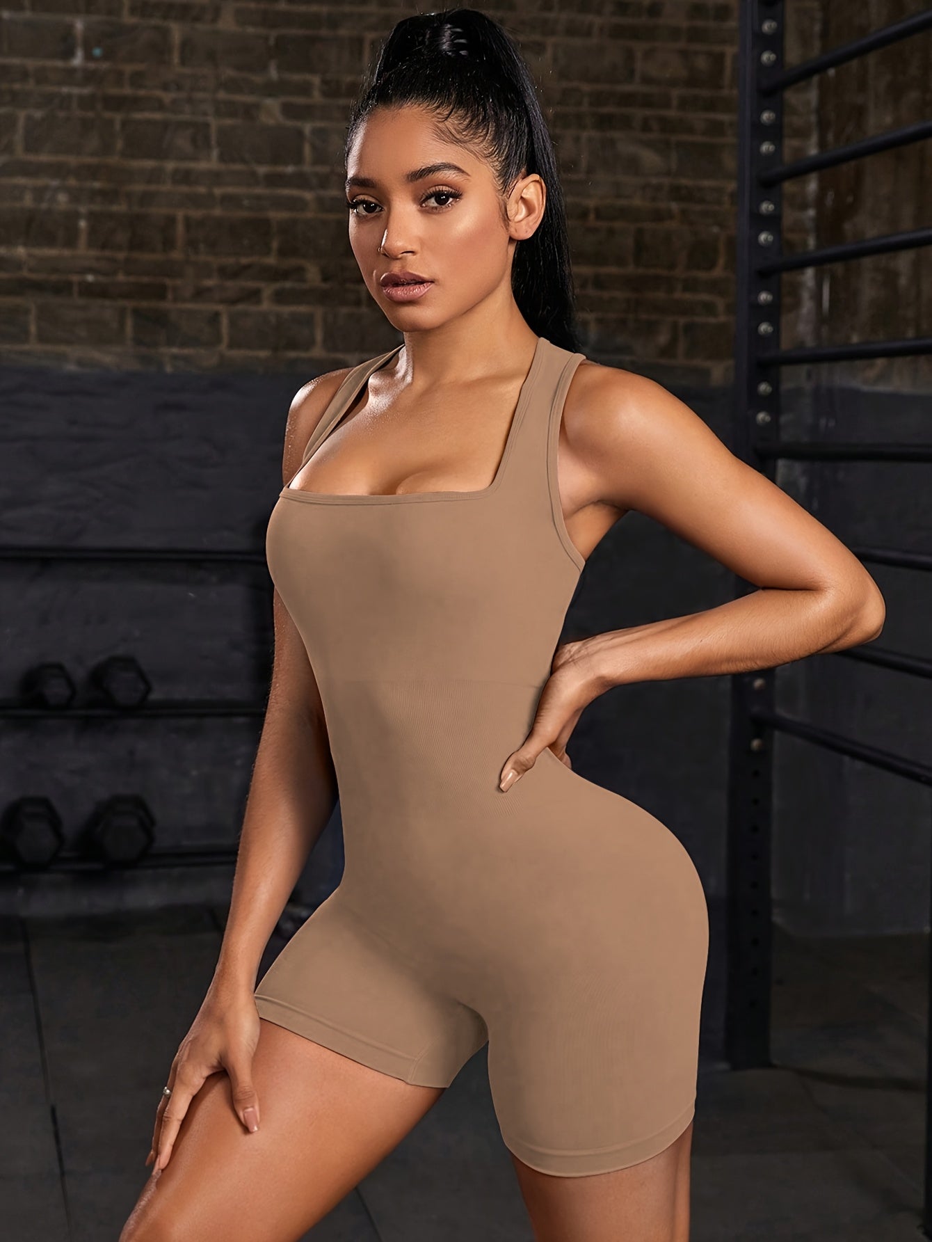 Macacão modelador, levanta o bumbum, respirável, sem transparência